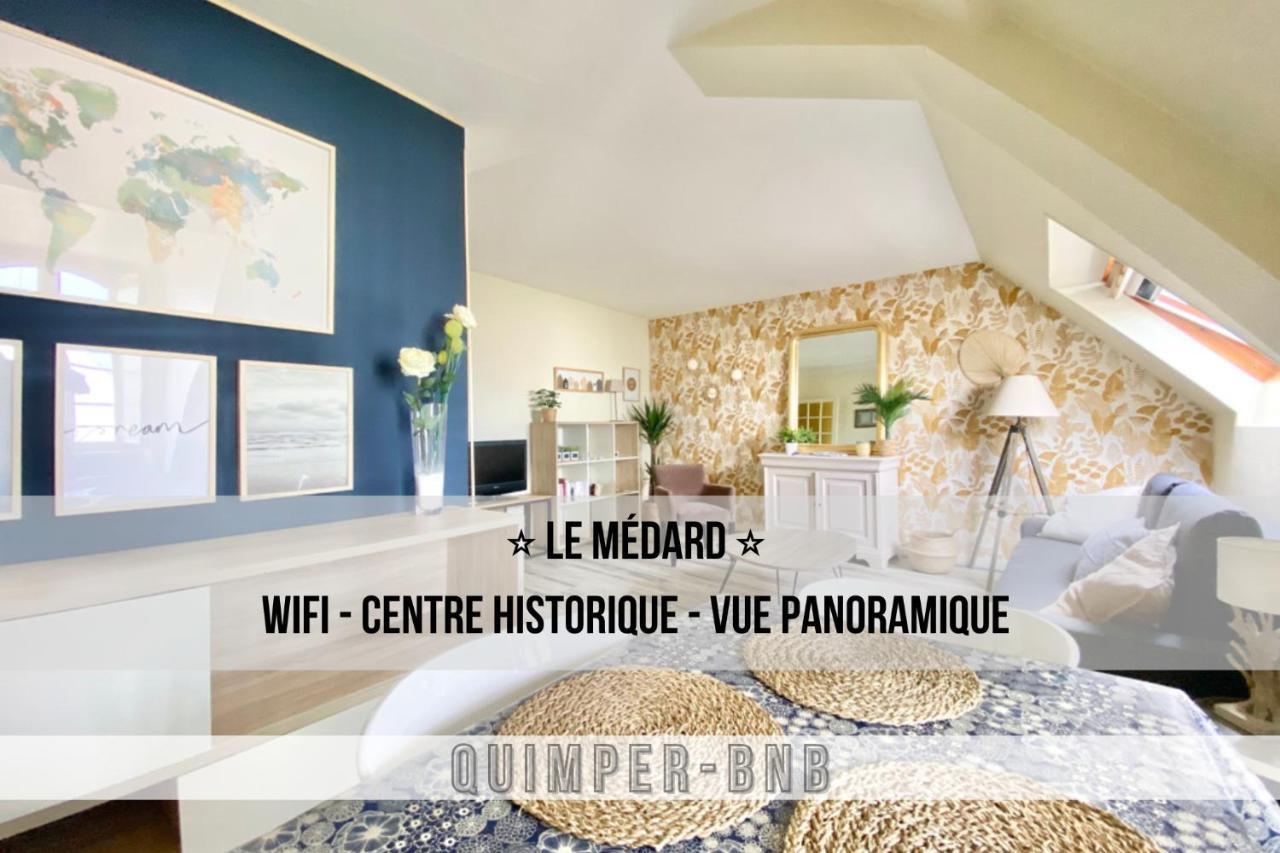 Le Medard - Confort - Wifi - Centre Historique - Entree Autonome Apartment Quimper Exterior photo